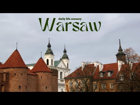 Видео: Варшава🇵🇱Магия утра и День всех святых. 1.11.2025