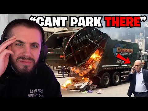 Видео: Тупой американец терпит неудачу! (Нью-Йорк против Калифорнии)