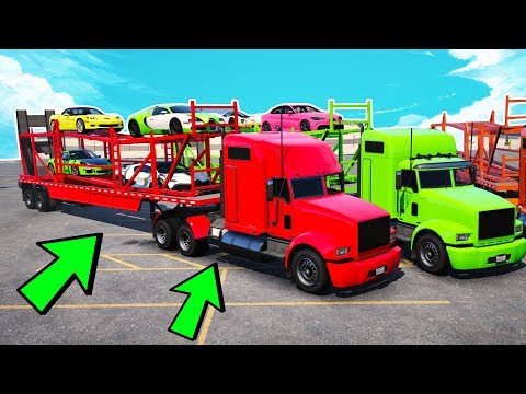 Видео: БИТВА ДАЛЬНОБОЙЩИКОВ ГТА 5! КТО ПЕРВЫЙ УСПЕЕТ УГНАТЬ ЭТУ ЧИТ ТАЧКУ?