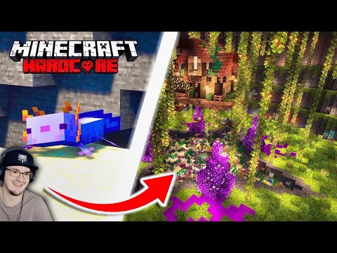 Видео: МАЙНКРАФТ ► Построил ПЕЩЕРУ РЕДКИХ АКСОЛОТЛЕЙ в MineCraft Хардкоре! ( Некич, NEKICH ) | Реакция
