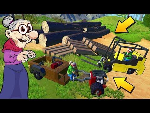 Видео: 👵 БАБКИ ЕДУТ РАБОТАТЬ НА ЛЕСОПИЛКУ 💥 МУЛЬТИК в Scrap Mechanic 🔨 СКРАП МЕХАНИК 🔔