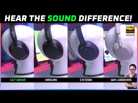 Видео: Решающая битва! 🔥 Sony ULT WEAR против XB910N против CH720N против WH-1000XM5