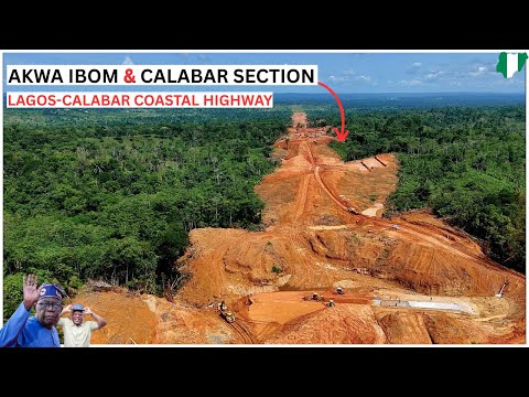Видео: ОБНОВЛЕНИЕ СТРОИТЕЛЬСТВА Прибрежное шоссе Лагос-Калабар | Участок КАЛАБАР и Аква-Ибом