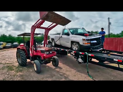 Видео: Разгрузка рухляди По-Мексикански в Техасе. США