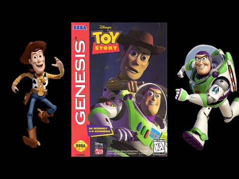 Видео: Toy Story прохождение (Sega MD)