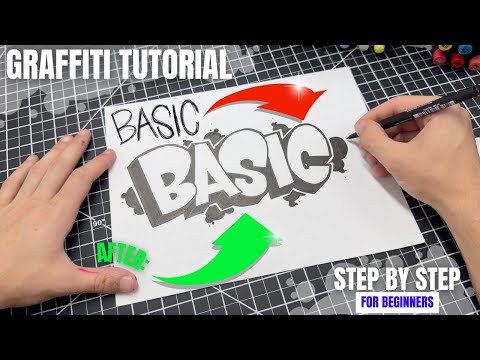 Видео: Как превратить любое слово в граффити