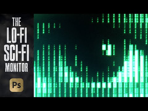 Видео: Texturelabs // Аналоговый ретро-футуристический монитор в Photoshop!