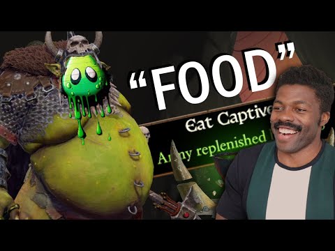 Видео: Он использовал ожирение, чтобы победить в Total Warhammer 3. Автор: @ReggieGames | Реакция The Ch...