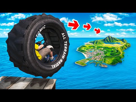 Видео: КАК ДАЛЕКО ЧИТ ТАЧКА КОЛЕСО УЛЕТИТ С ОГРОМНОГО ТРАМПЛИНА В ГТА 5 МОДЫ? ОБЗОР МОДА В GTA 5