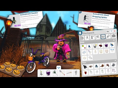 Видео: НОВОЕ ОБНОВЛЕНИЕ БЛОКСБЕРГА НА ХЭЛЛОУИН... НОВАЯ СИСТЕМА РЮКЗАКОВ, ТЕЛЕШОУ, ПРЕДМЕТЫ ДЛЯ РОЛЕВОЙ ...