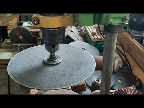 Видео: Заточка ножей на сверлильном станке,просто и эфективно
