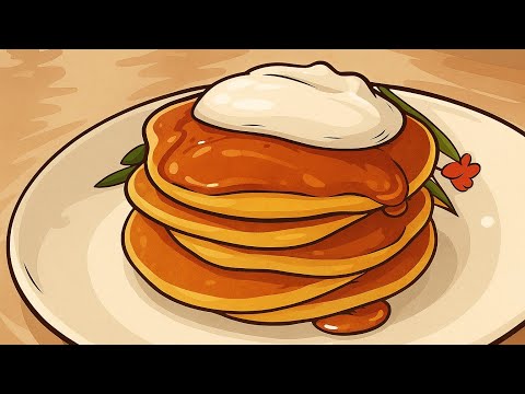 Видео: 🍎 Яблочные панкейки / Apple Pancakes