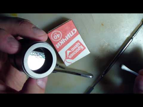 Видео: ЧИСТКА ОПТИКИ САЖЕЙ