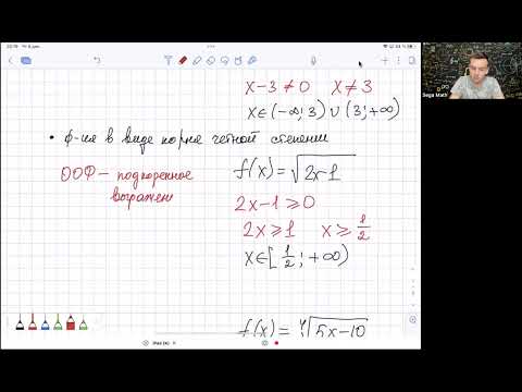 Видео: Исследование функции и построение графика