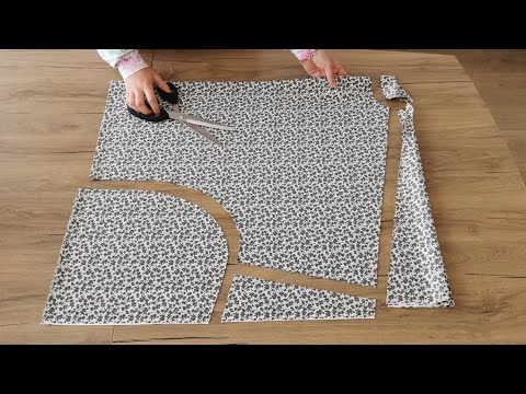 Видео: Сшить очень стильную и легкую блузку проще, чем вы думаете.