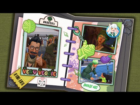 Видео: первое поколение Брокколи, попытка № 2  в The Sims 4 «Very Veggie Legacy Challenge»!