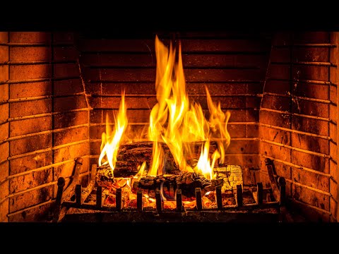 Видео: Камин (24 часа) 🔥 Горящий камин и потрескивающий огненной звуки (без музыки)