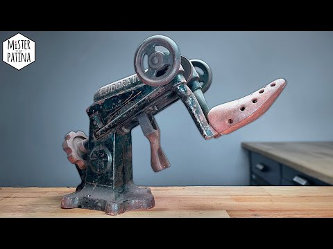 Видео: Машинка для расширения обуви «EUDORA II» Реставрация