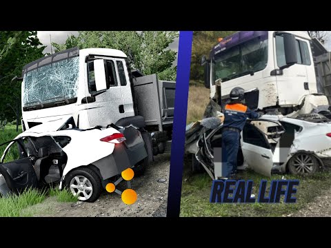 Видео: Аварии на реальных событиях #23 | BeamNG.Drive Flashbacks
