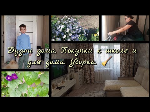 Видео: Будни дома. Покупки к школе и для дома. Уборка 🧹