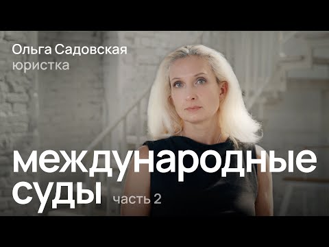 Видео: Зачем нужны ЕСПЧ, Межамериканский суд и Африканская комиссия по правам человека / Ольга Садовская