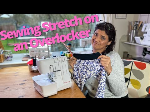 Видео: Мои лучшие советы по шитью эластичных тканей на оверлоке #AbisDen #SewwithAbi