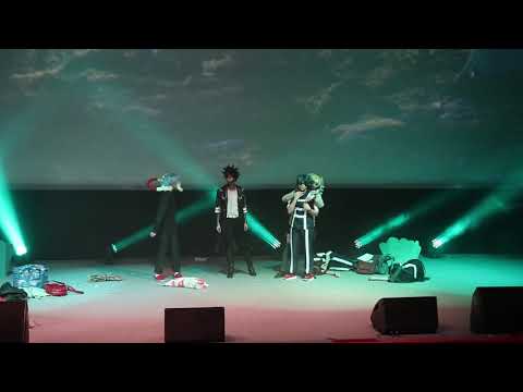 Видео: Овощебаза - Пацаны в спортивках жгут (2 часть) - Сценический косплей - UNICORN 2019