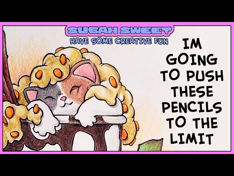 Видео: Сегодня мы тестируем эти карандаши вместе с идеальной осенней палитрой.