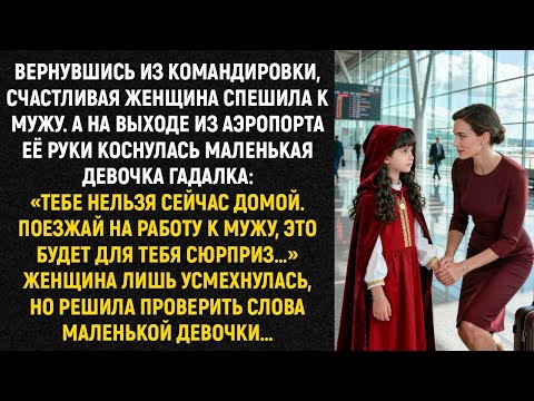 Видео: Вернувшись из командировки, счастливая женщина спешила к мужу. А на выходе из аэропорта