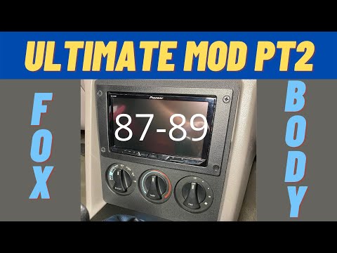 Видео: ULTIMATE 87-89 Interior Mod для Foxbody Mustang