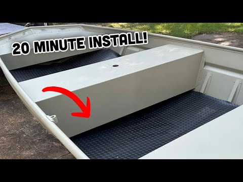 Видео: САМЫЙ ПРОСТОЙ САМОСТОЯТЕЛЬНЫЙ ПОЛ ДЛЯ ЛОДКИ JON! | Прочный, легкий и дешевый! | Руководство по ус...