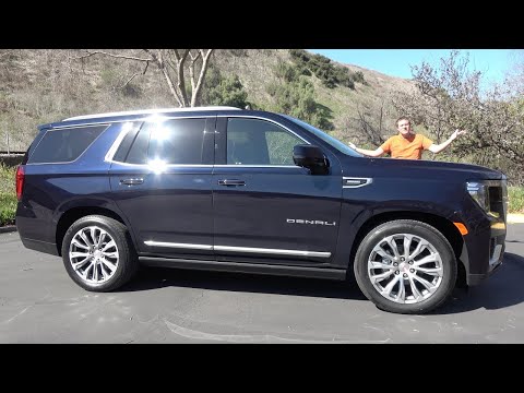 Видео: Дизельный GMC Yukon Denali 2021 года - это экономичный огромный люксовый внедорожник