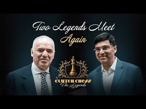 Видео: Каспаров - Ананд. Clutch Chess: The Legends.