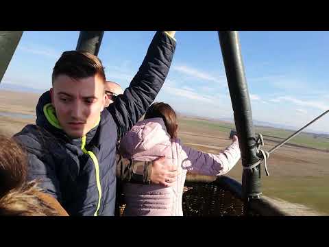 Видео: Полет с балон на летище Белозем .