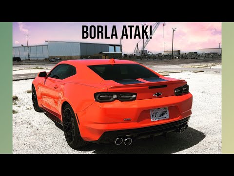 Видео: Установка Borla Atak на Camaro V6 2019 года! Со сравнительными видео! | Звук Camaro V6