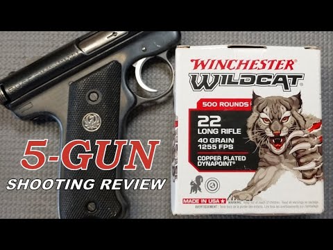 Видео: Обзор патронов Winchester Wildcat .22 LR Rimfire — действительно ли они стали лучше? Мой Браунинг...