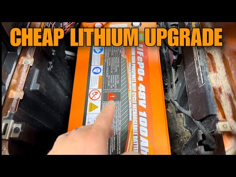 Видео: Литиевый аккумулятор для гольф-кара | Enjoybot LifePO4 48 В 100 Ач. Легко преобразует любой гольф...
