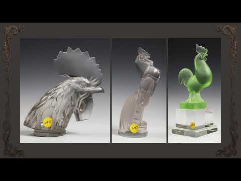 Видео: Художественное стекло конца XIX - первой половины ХХ вв. Часть IX