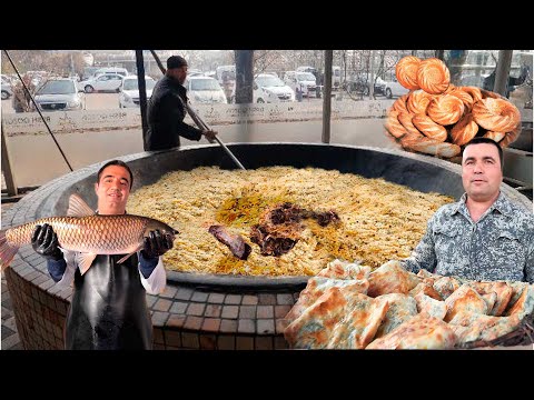 Видео: Уличная Еда в Узбекистане/ Сборник Еды/ Street Food in Uzbekistan/ Food Collection