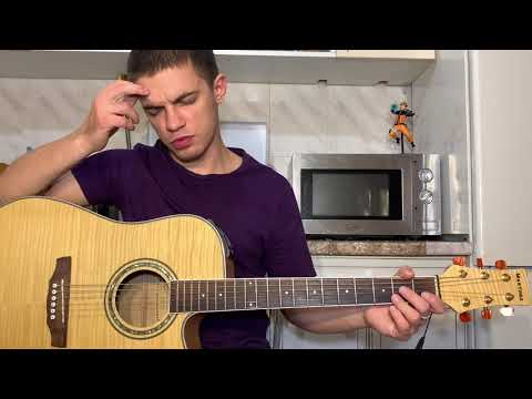 Видео: Джизус - Никому Неизвестный голос на гитаре + разбор песни