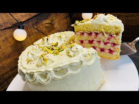 Видео: 🔝Лучший рецепт пышного Бисквита и домашнего Крем-сыра! Торт Фисташка-малина!