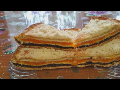 Видео: Татарский трехслойный пирог.