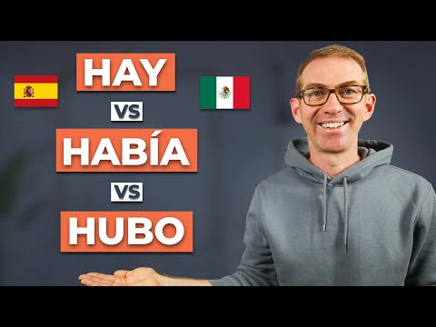 Видео: Hay против Había против Hubo: «Там было» по-испански