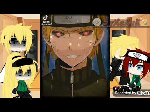 Видео: Реакция семьи Наруто из другого мира на злого Наруто 😈/гача клуб/