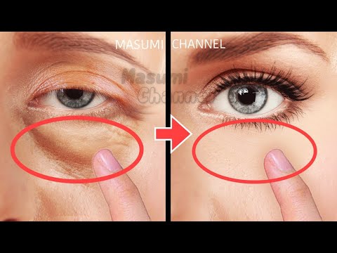 Видео: 9-минутные упражнения для избавления от мешков под глазами! Устраняет темные круги и морщины! Бор...