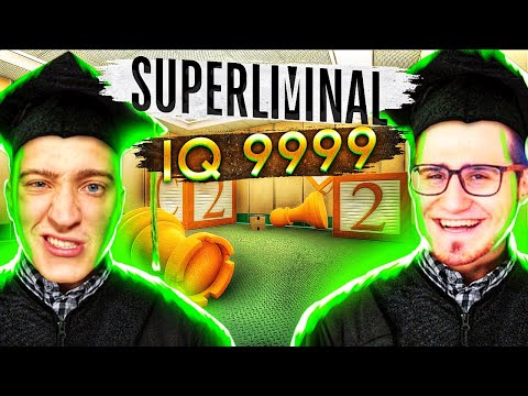 Видео: IQ 9999! МЫ ВУНДЕРКИНДЫ! ИГРА ЛОМАЮЩАЯ МОЗГ! SUPERLIMINAL.