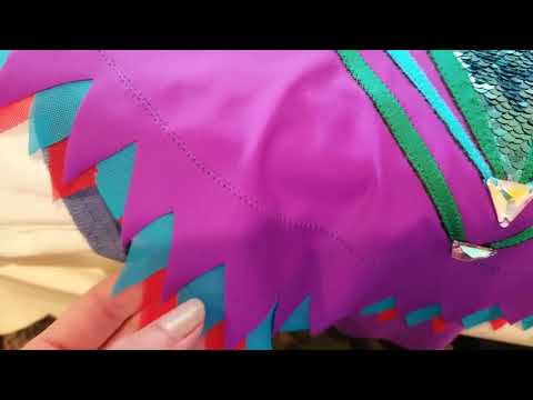Видео: Купальник с пайетками и зеркалами!  Часть3.