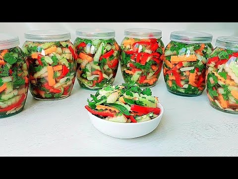 Видео: ОБАЛДЕННЫЙ САЛАТ из АРБУЗНЫХ КОРОК! Бюджетный и ОЧЕНЬ ВКУСНЫЙ РЕЦЕПТ на зиму. #арбуз