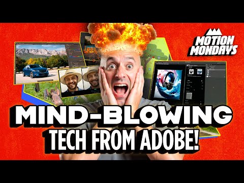 Видео: Самые безумные новинки Adobe MAX, обновления After Effects и возвращение мельницы?! | Motion Mondays