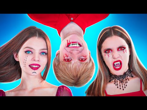 Видео: Дерзкие Девушки Стали Вампирами! Новенькая в Школе Влюбилась в Парня Вампира!